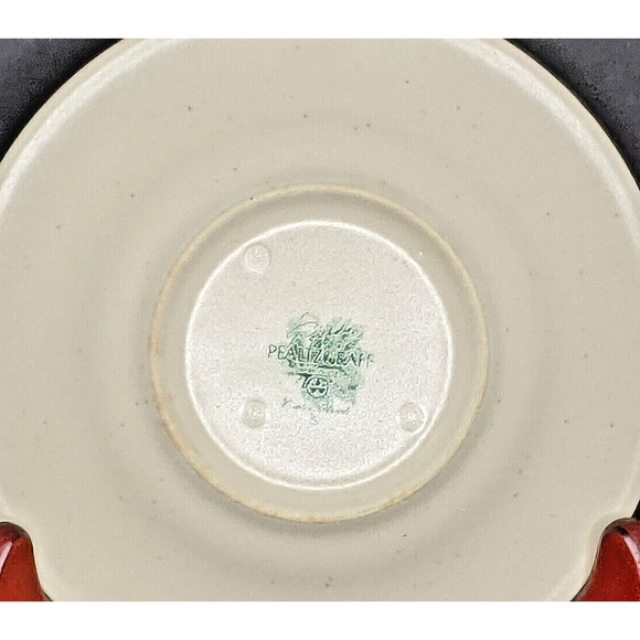 Pfaltzgraff Naturewood Cup and Saucer SET OF 2 Garden Herb Birdhouse 8 oz ea - Picture 4 of 10